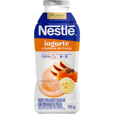 IOGURTE DESNATADO VITAMINA DE FRUTAS NESTLÉ 170G