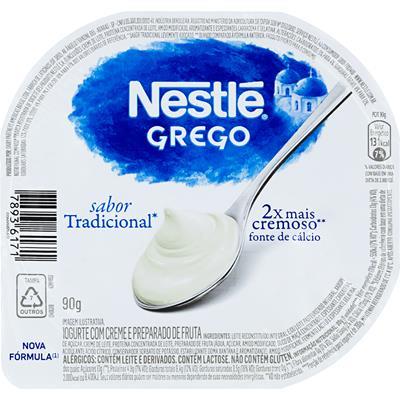 IOGURTE SABOR TRADICIONAL GREGO NESTLÉ 90G
