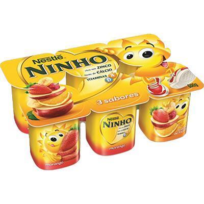 IOGURTE 3 SABORES NINHO 6UN
