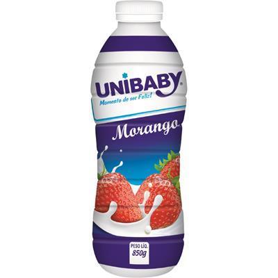 IOGURTE SABOR MORANGO UNIBABY 850G