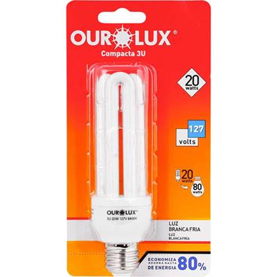 LÂMPADA ELETRÔNICA OUROLUX 20W 127V