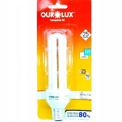LÂMPADA ELETRÔNICA OUROLUX 25W 127V