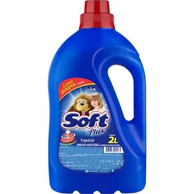 LAVA ROUPAS LÍQUIDO TOPÁZIO SOFT PLUS 2L