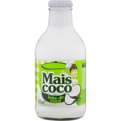 LEITE DE COCO PASTEURIZADO MAIS COCO 200ML
