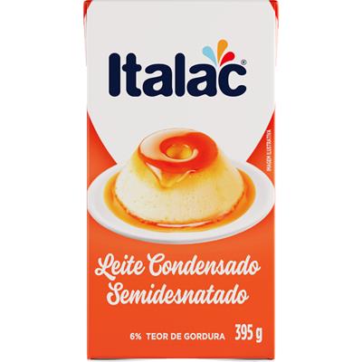 LEITE CONDENSADO SEMIDESNATADO ITALAC 395G