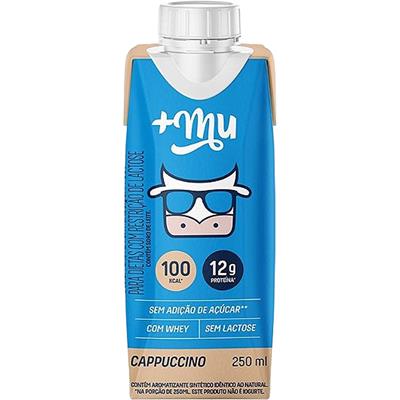 BEBIDA LÁCTEA CAPPUCCINO WHEY PROTEIN +MU 250ML