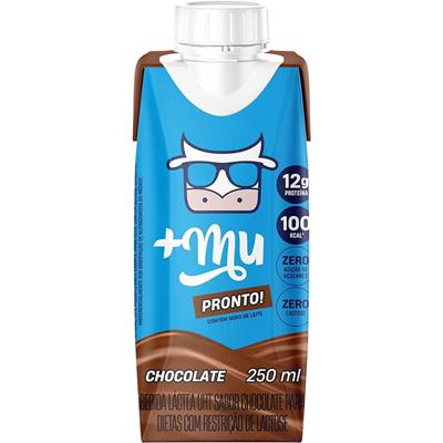 BEBIDA LÁCTEA UHT CHOCOLATE WHEY PROTEM +MU 250ML