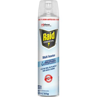 INSETICIDA AEROSSOL MULTI-INSETOS RAID 420ML