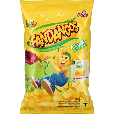 SALGADINHO MILHO QUEIJO FANDANGOS ELMA CHIPS 105G