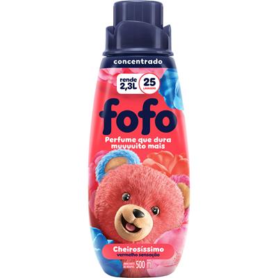 AMACIANTE DE ROUPA CONCENTRADO SENSAÇÃO FOFO 500ML