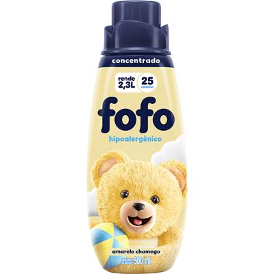 AMACIANTE DE ROUPA CONCENTRADO CHAMEGO FOFO 500ML