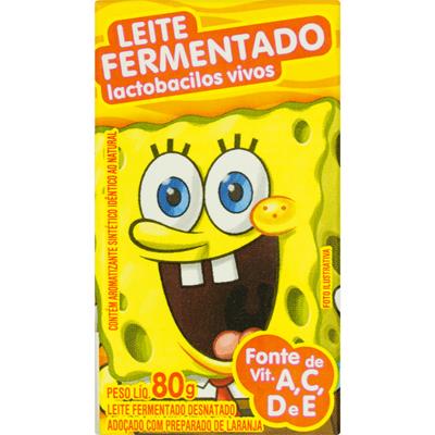 LEITE FERMENTADO DESNATADO BOB ESPONJA ELEGÊ 80G
