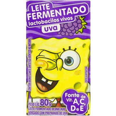 LEITE FERMENTADO DESNATADO SABOR UVA ELEGÊ 80G