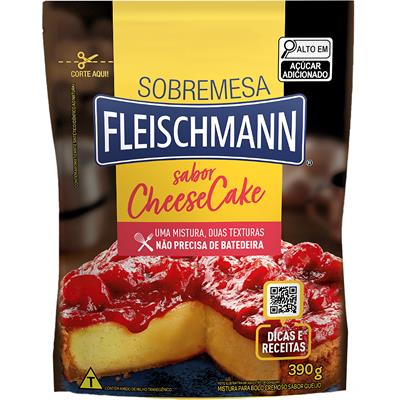 MISTURA PARA BOLO CHEESECAKE FLEISCHMANN 390G