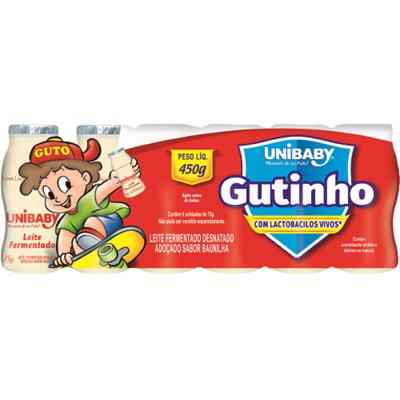 LEITE FERMENTADO SABOR BAUNILHA UNIBABY 450G