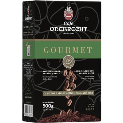 CAFÉ GOURMET TORRADO E MOÍDO VÁCUO ODEBRECHT 500G