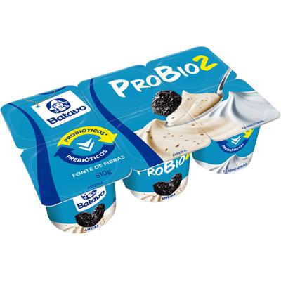 IOGURTE INTEGRAL AMEIXA + TRADICIONAL BATAVO 510G