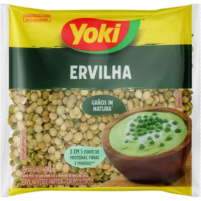 ERVILHA PARTIDA TIPO 2 YOKI 400G