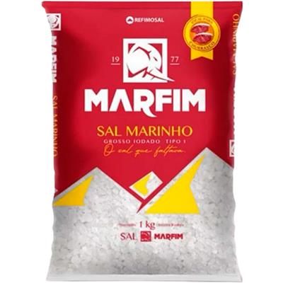 SAL MARINHO GROSSO IODADO MARFIM 1KG