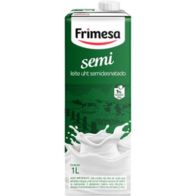 LEITE UHT SEMIDESNATADO FRIMESA 1L