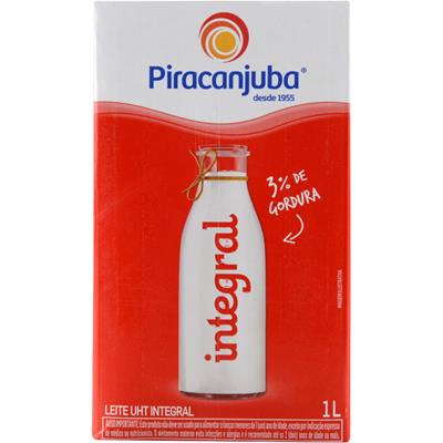 LEITE UHT INTEGRAL PIRACANJUBA 1L